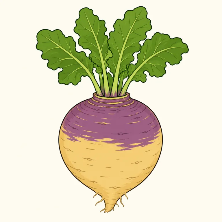 rutabaga（スウェーデンカブ・noun）の覚え方イラスト