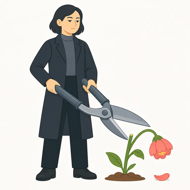 ruthlessness（冷酷さ・名詞）の覚え方イラスト — ruthlessness は ruthless「冷酷な、容赦ない」に -ness が付いて名詞になった形です