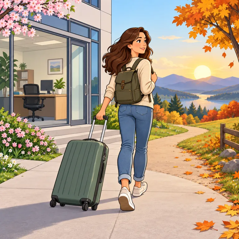 sabbatical（休職期間・noun）の覚え方イラスト