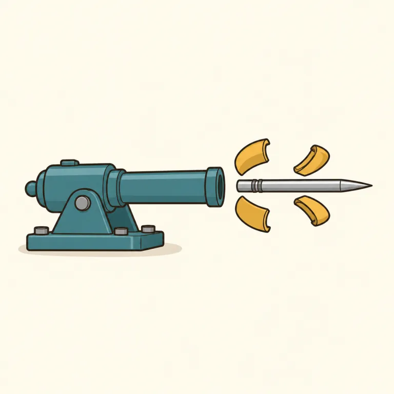 sabot（装弾筒・noun）の覚え方イラスト