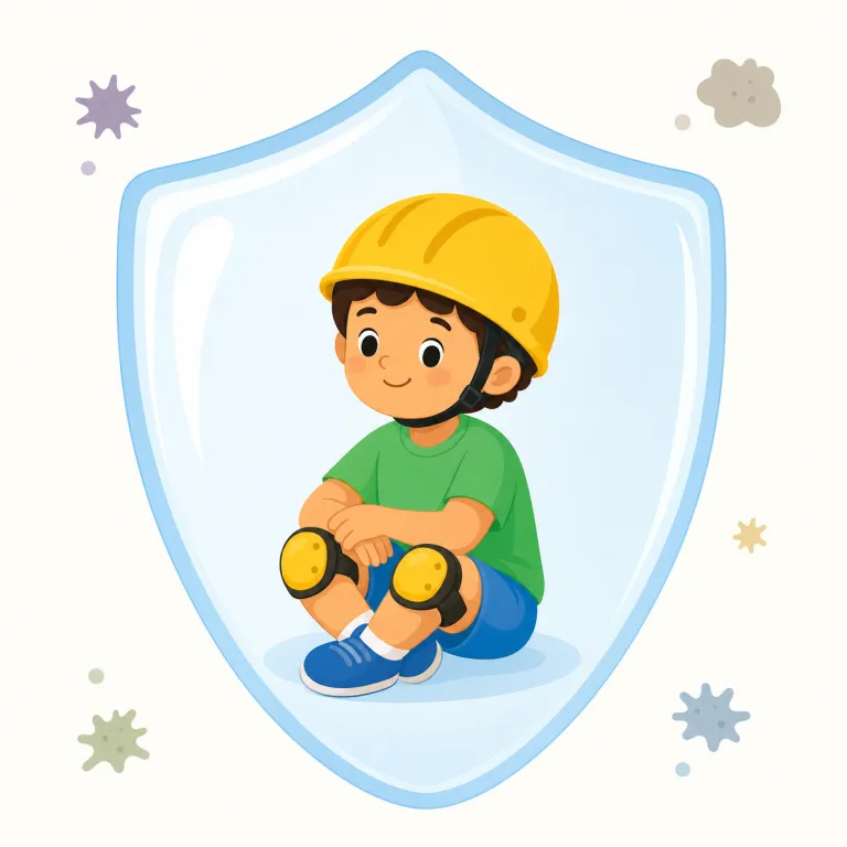 safe（安全な・形容詞）の覚え方イラスト — safe は「危険や害が少なく、近づいても使っても安心できる」という性質を表す形容詞として覚えます