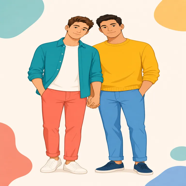 same-sex（同性の・形容詞）の覚え方イラスト — same「同じ」＋sex「性別」で、意味をそのまま組み立てられる