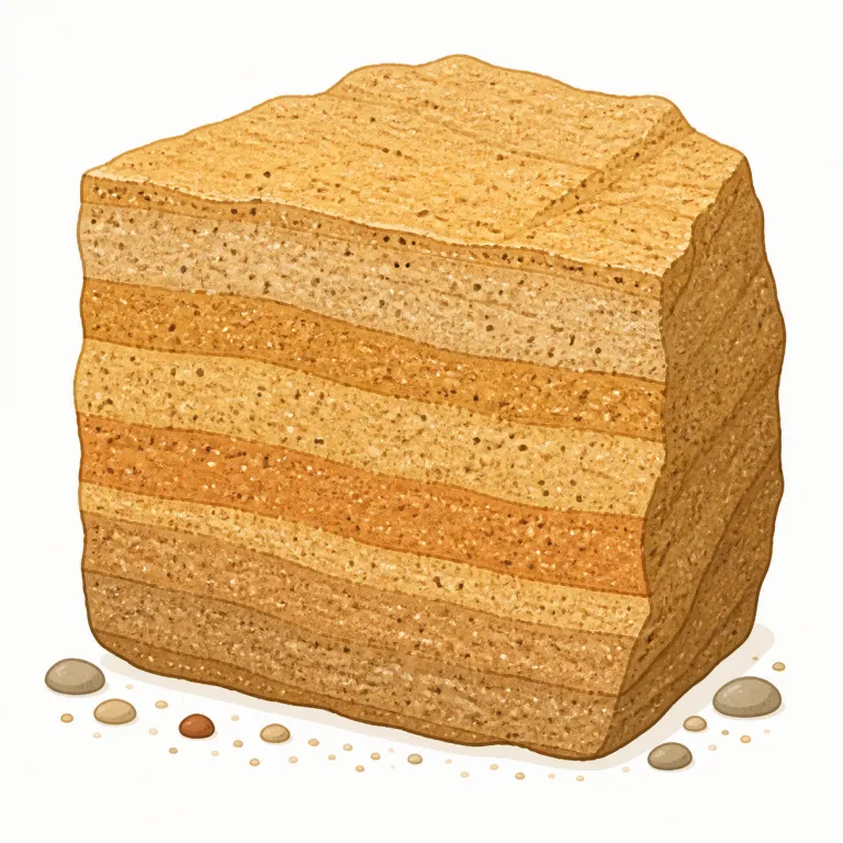 sandstoneの覚え方イラスト