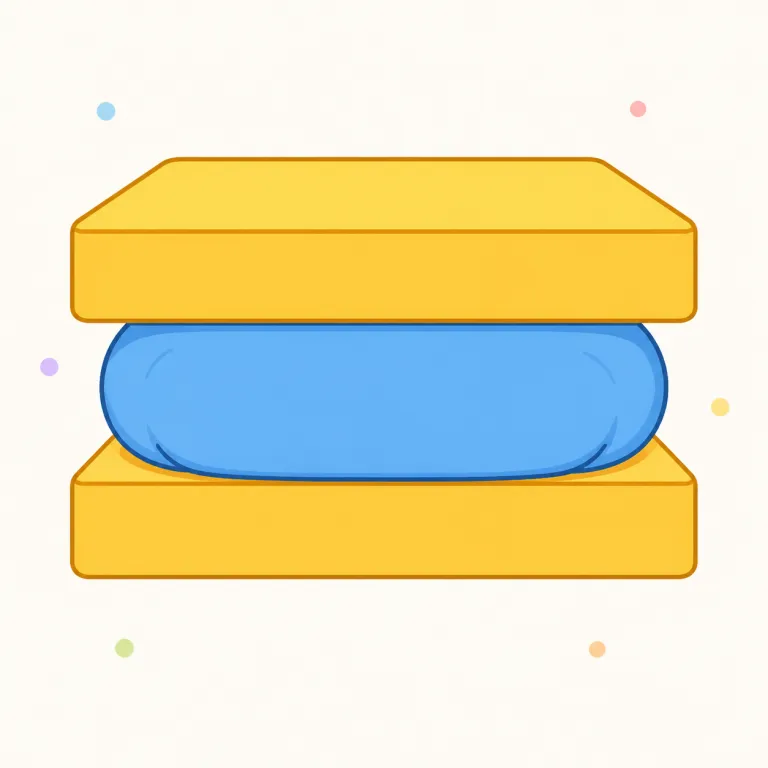 sandwichingの覚え方イラスト