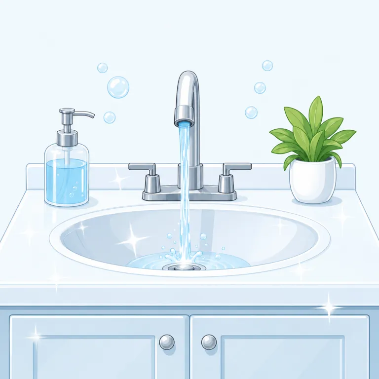 sanitary（衛生的な・形容詞）の覚え方イラスト — sanitary は sanitize（消毒する）, sanitation（衛生）と同じ仲間で覚えると定着しやすい語です