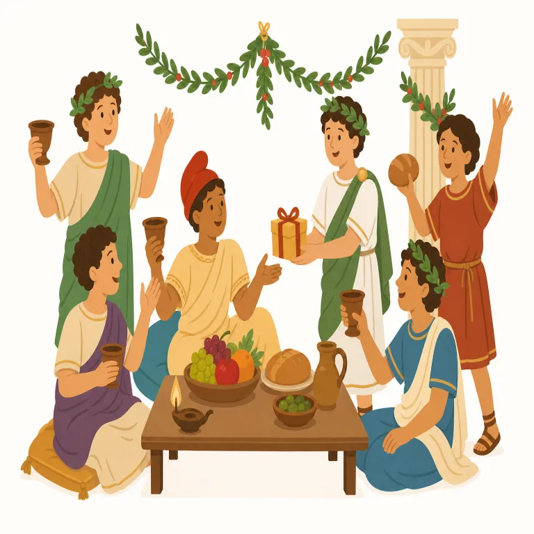saturnalia（サートゥルナーリア祭・名詞）の覚え方イラスト — saturnalia はまず土星の Saturn を足場にすると記憶しやすい語です