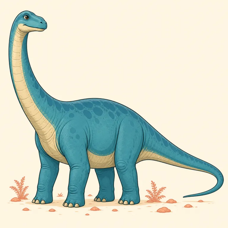 sauropod（竜脚類・名詞）の覚え方イラスト — -pod が入る語は tripod や arthropod のように「足・脚」を意識すると覚えやすいです