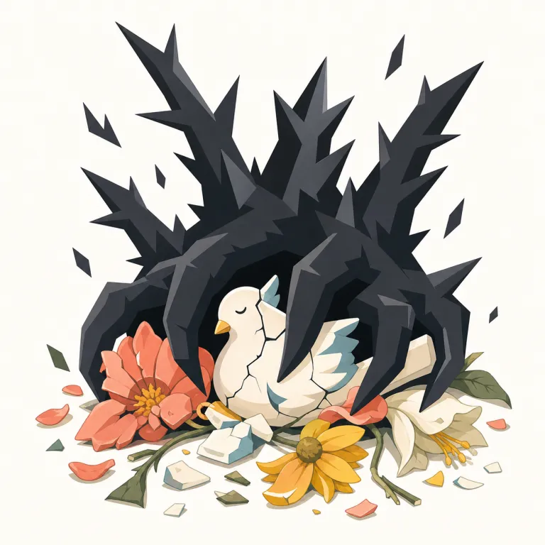 savagery（残虐さ・名詞）の覚え方イラスト — まず savage を「野蛮な・残忍な」で固める