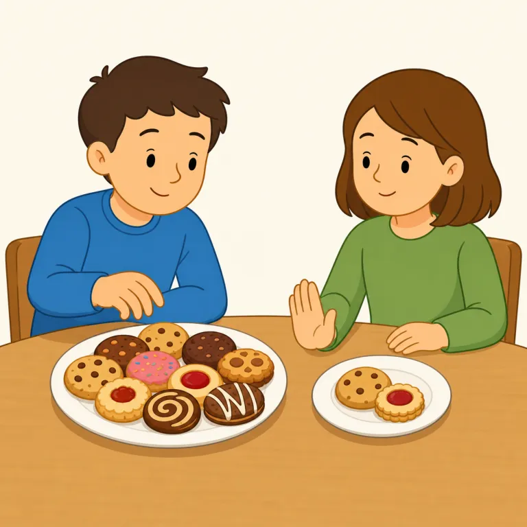 save some for me（私の分を残して・イディオム）の覚え方イラスト — 核は save A for B で、「AをBのために取っておく」