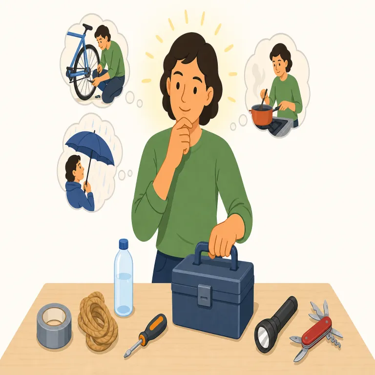 savvy（実用的な知識、判断力・noun）の覚え方イラスト
