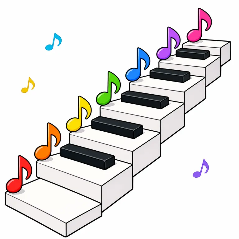 scale（音階・noun）の覚え方イラスト