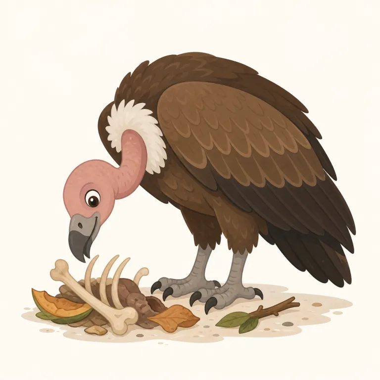 scavenger（スカベンジャー・noun）の覚え方イラスト