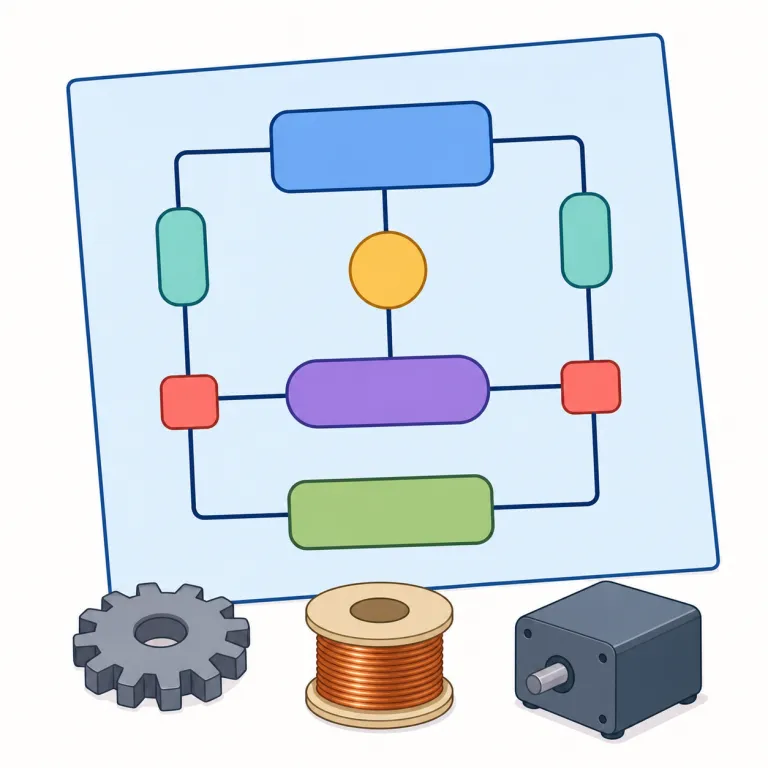 schematic（概略図・noun）の覚え方イラスト