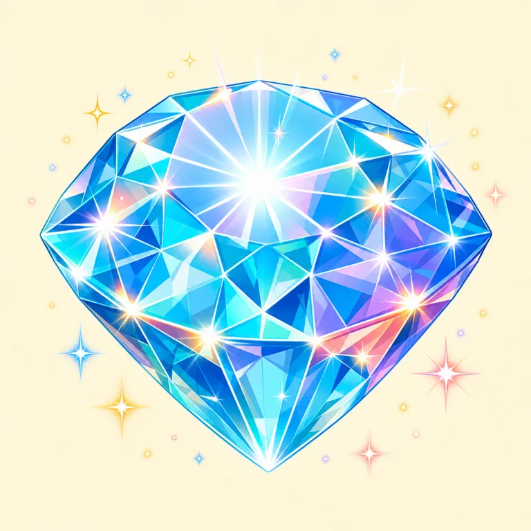 scintillating（才気あふれる・形容詞）の覚え方イラスト — scintillating は sparkling や brilliant と同じ「光る」イメージから広げて覚えると定着しやすい語です