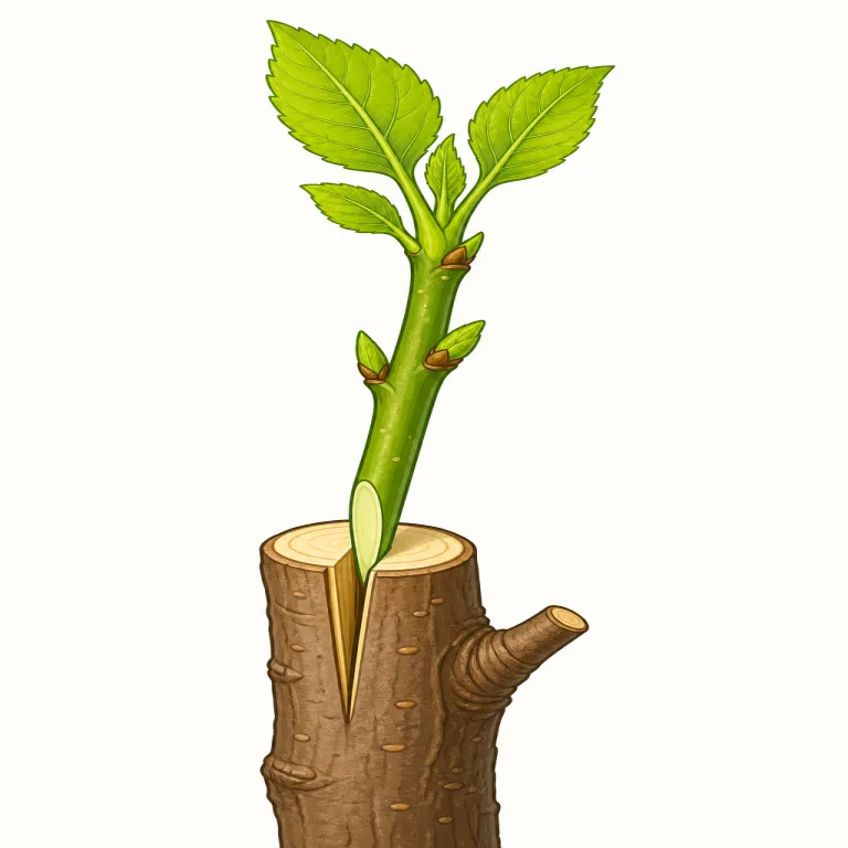 scion（枝条・noun）の覚え方イラスト