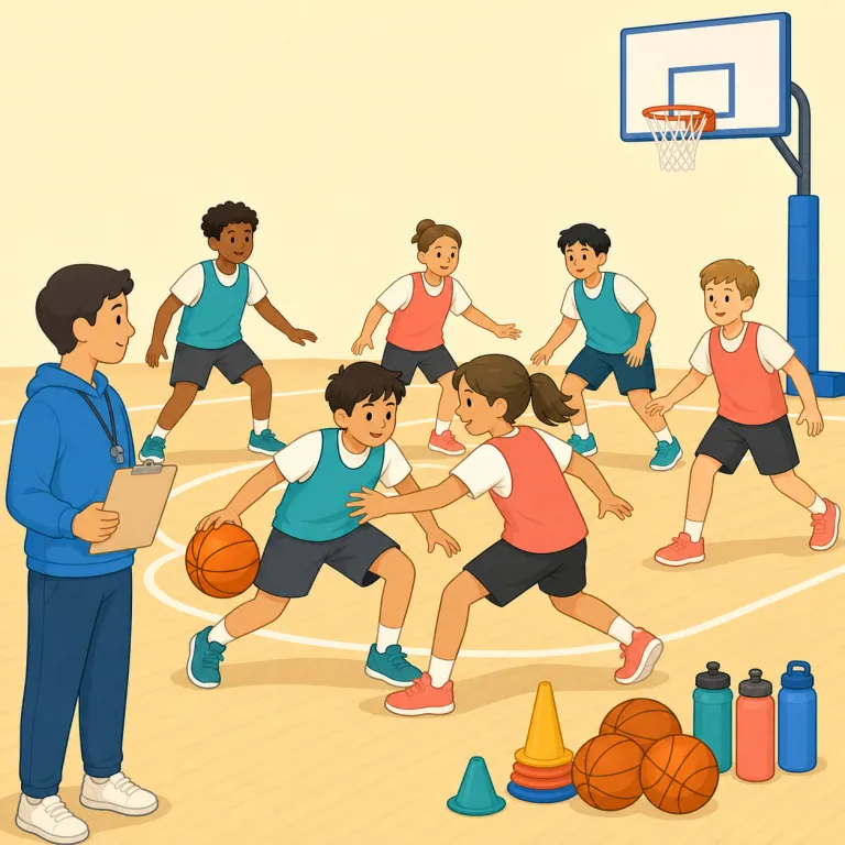 scrimmage（練習試合・名詞）の覚え方イラスト — まず「ごちゃっとぶつかる場面」を核にすると残りやすい語です