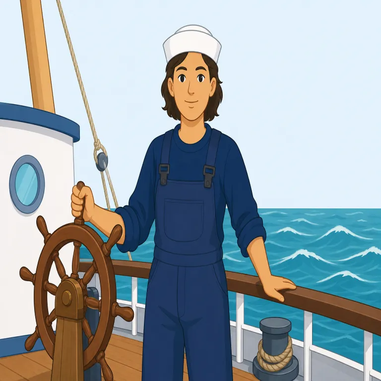 seafarer（船員・名詞）の覚え方イラスト — sea + farer と分けると覚えやすいです