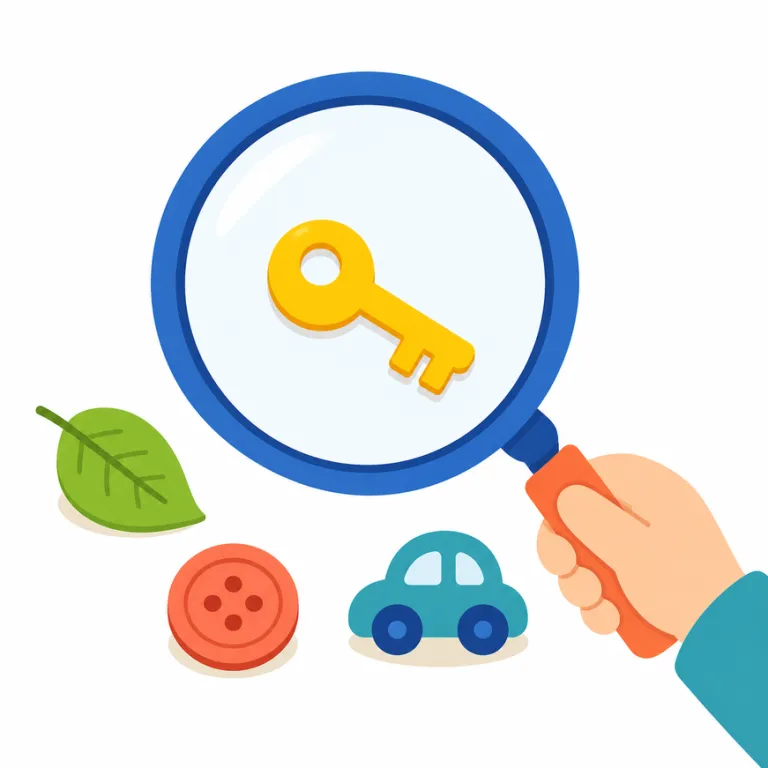 search（検索・noun）の覚え方イラスト