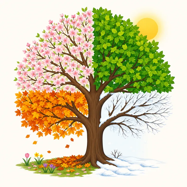 seasonalの覚え方イラスト