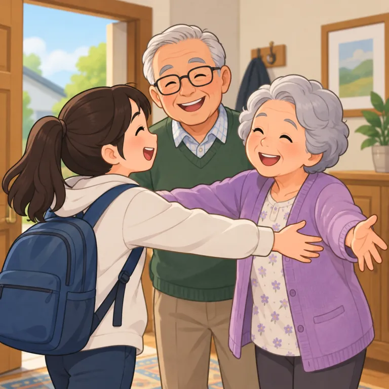 seeing（会うこと・noun）の覚え方イラスト