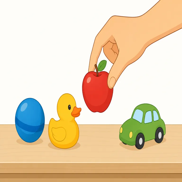 select（選ぶ・動詞）の覚え方イラスト — select は「並んだ候補から条件に合うものを取り出す」と考えると覚えやすい