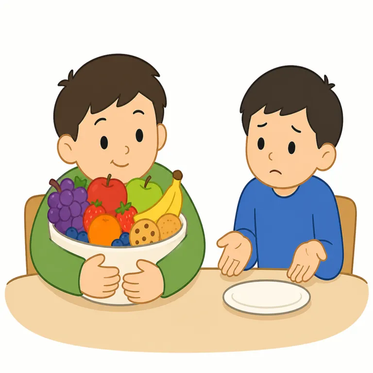 selfishlyの覚え方イラスト
