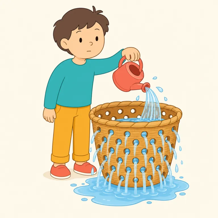 senselessly（無意味に・副詞）の覚え方イラスト — sense が「意味・分別」、less が「ない」、-ly が「〜に」なので、まず senseless で「意味がない」、さらに副詞化して senselessly「無意味に」…