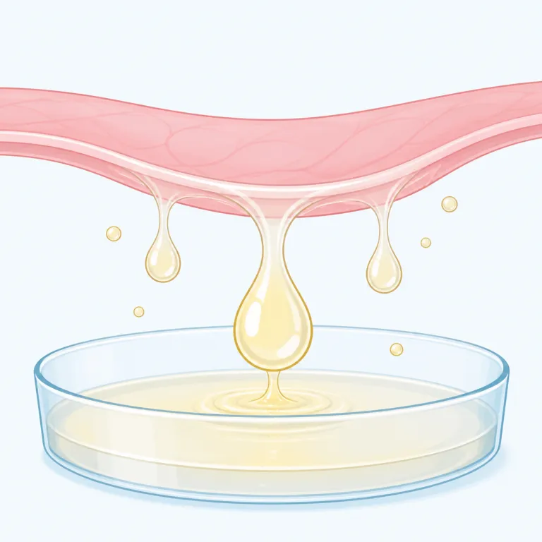 serous（漿液性の・形容詞）の覚え方イラスト — serum（血清）を知っていると覚えやすく、serous は「血清のようにさらっとした液に関する」という感覚で押さえると残りやすいです