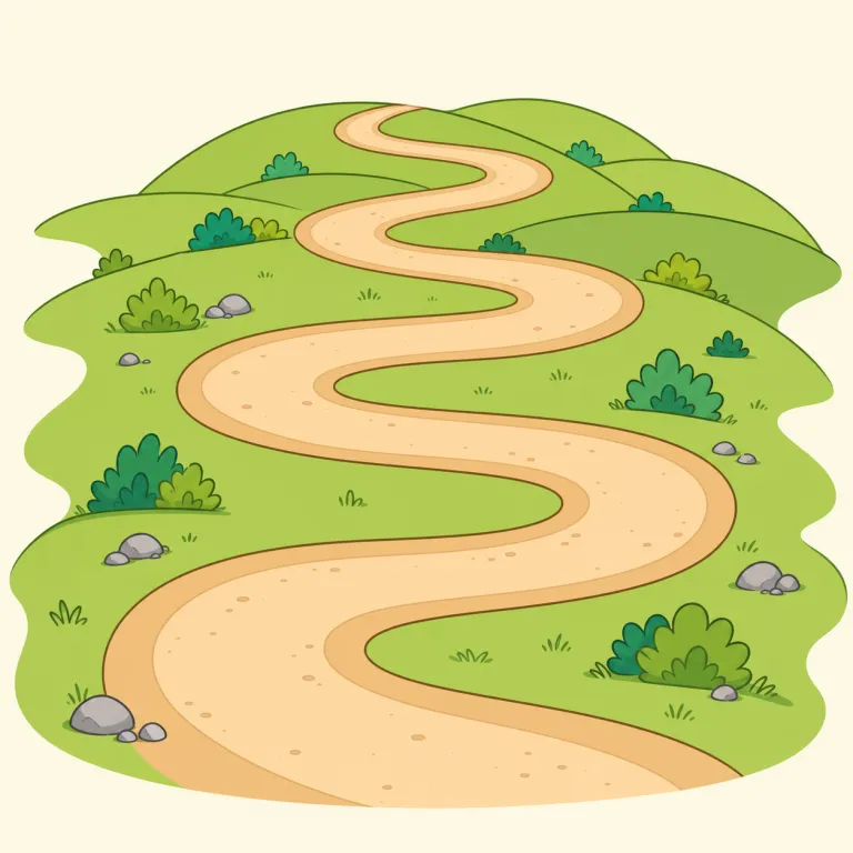 serpentine（蛇のようなくねくねした・形容詞）の覚え方イラスト — serpent を知っていればそこから連想しやすい語