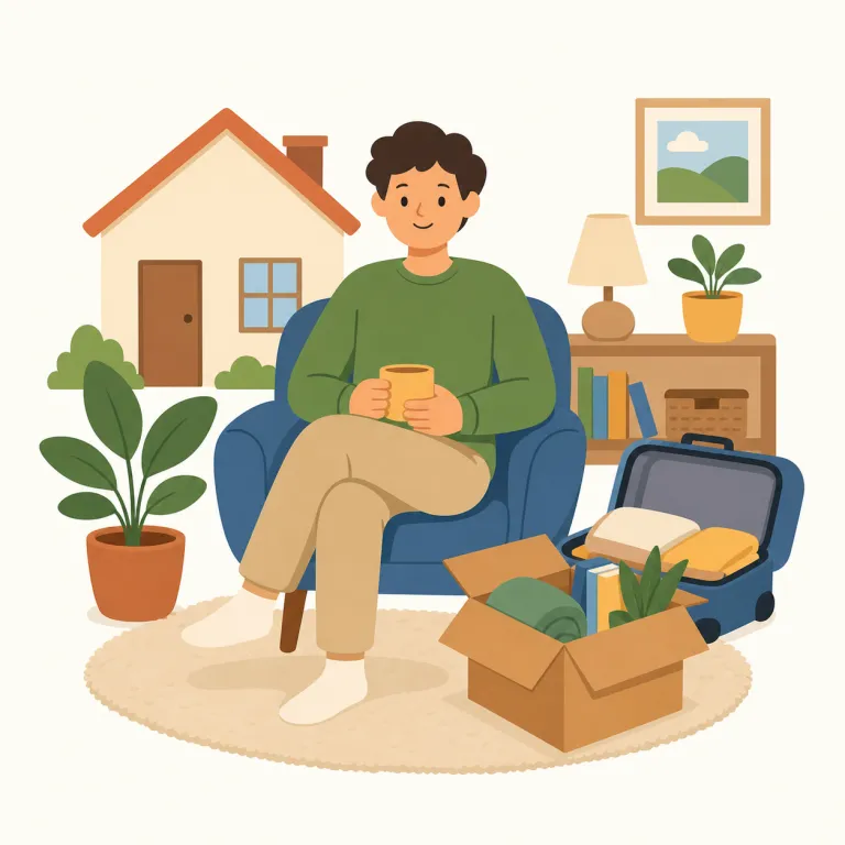 settle down（落ち着く、身を固める、定住する・句動詞）の覚え方イラスト — まず settle を「決着をつける・整えて安定させる」と押さえると覚えやすいです