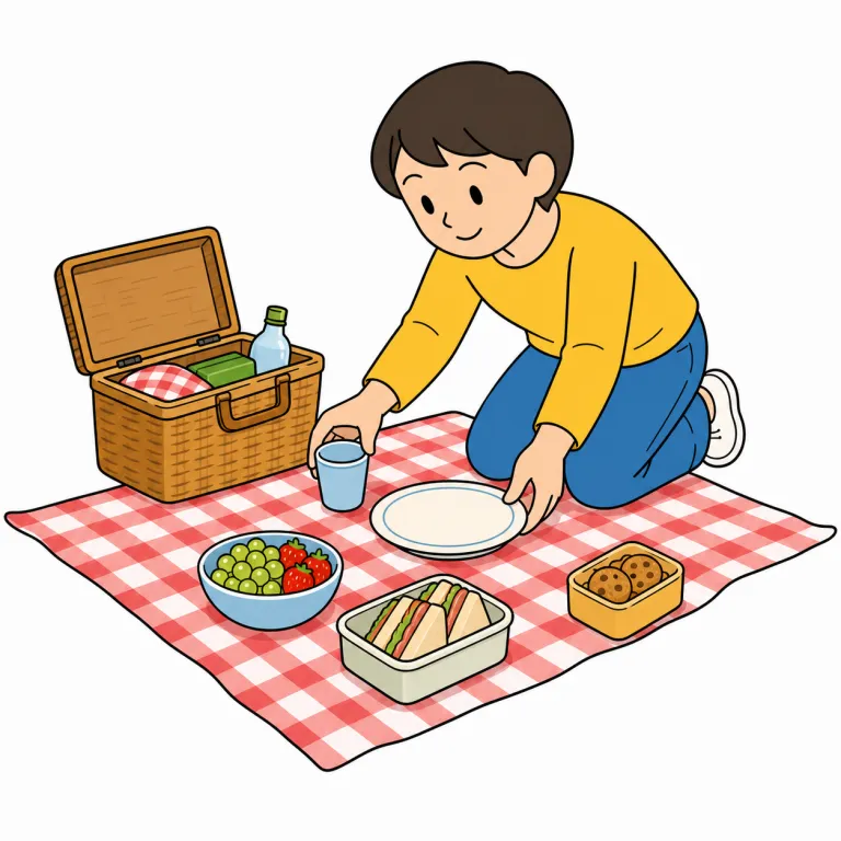 setup（準備・noun）の覚え方イラスト