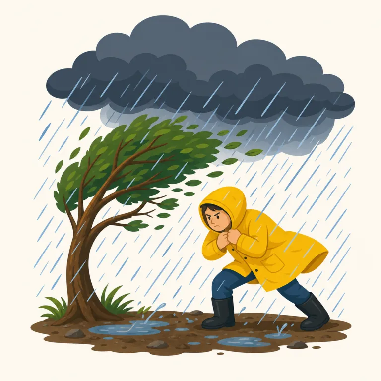 severe（深刻な・形容詞）の覚え方イラスト — まず core として、severe は「ただ厳しい」ではなく「程度が重く、深刻で、軽く扱えない厳しさ」と押さえると残りやすいです