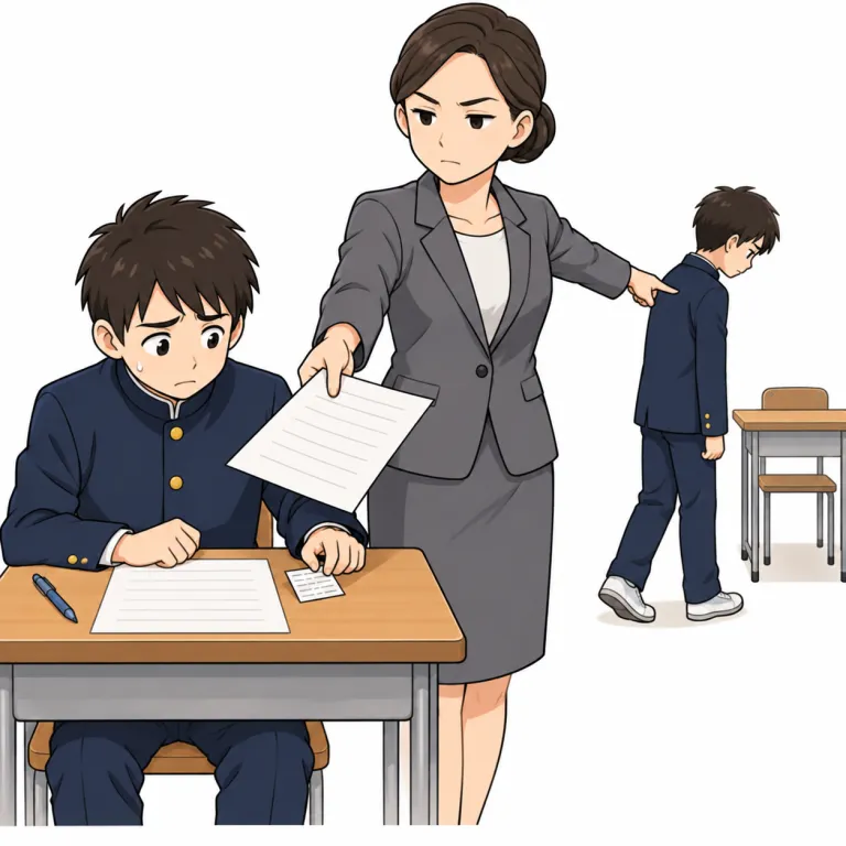 severely（厳しく・adverb）の覚え方イラスト