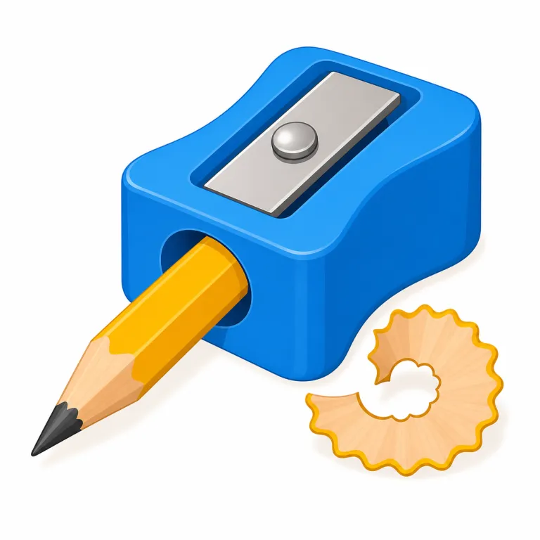 sharpenerの覚え方イラスト