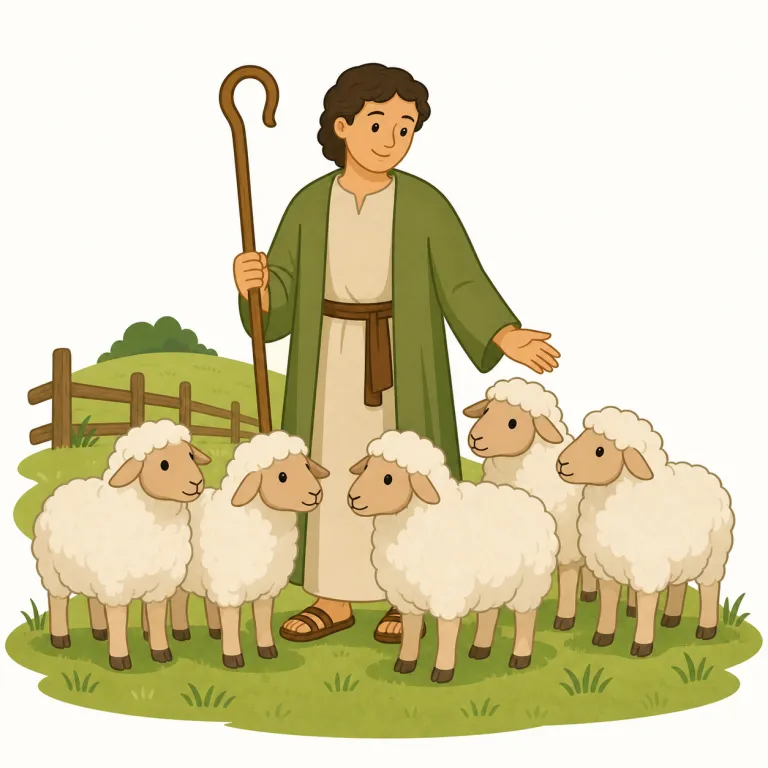 shepherding（羊の群れの世話・導き・名詞）の覚え方イラスト — まず shepherd を知っていると覚えやすい