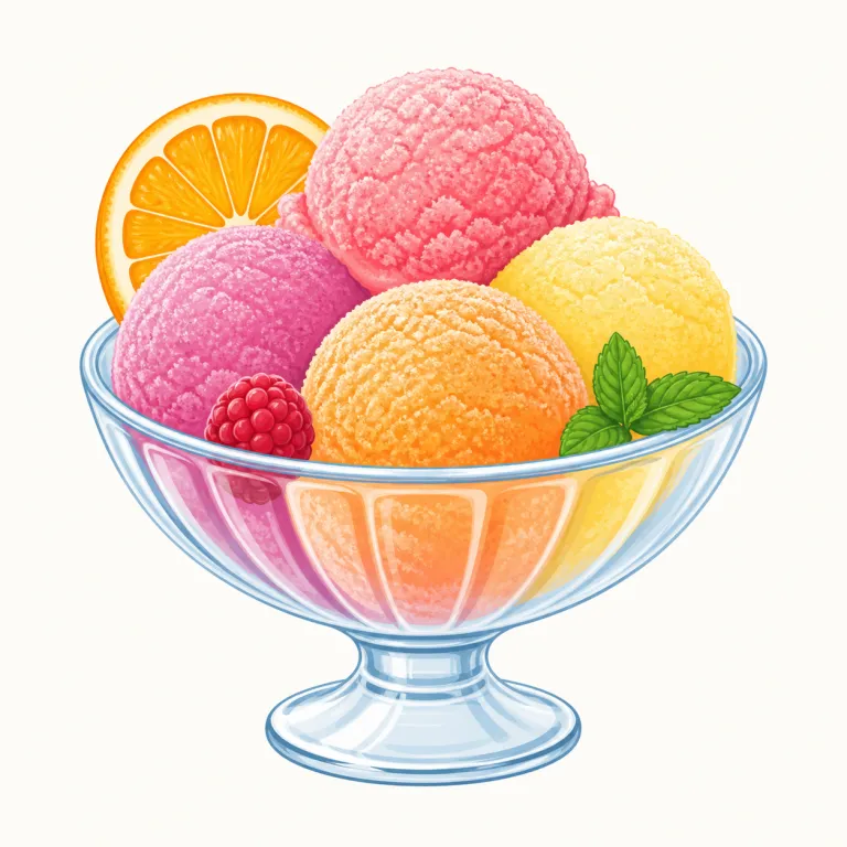 sherbetの覚え方イラスト