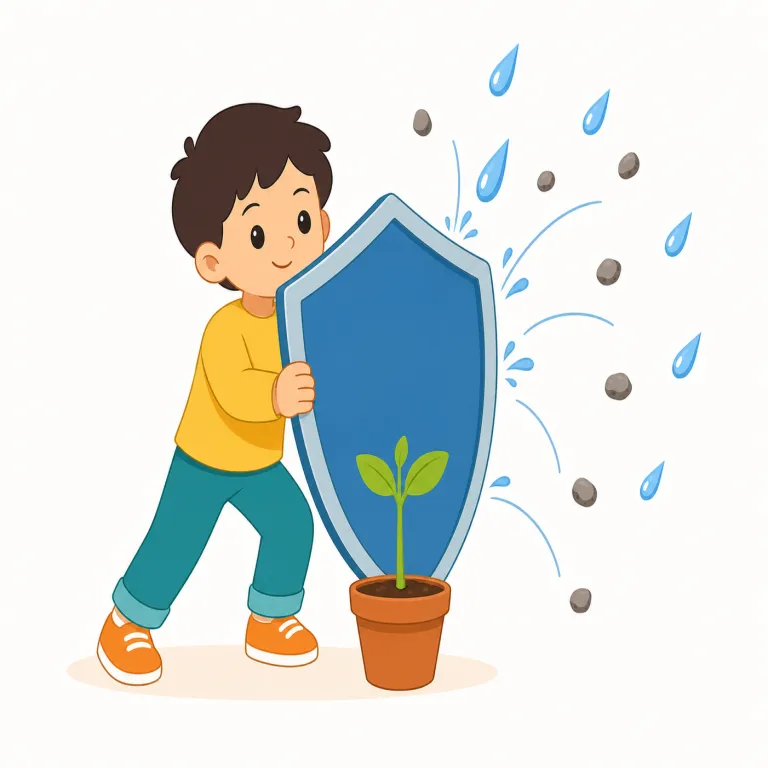 shield（盾・名詞）の覚え方イラスト — 名詞 shield は「守る行為」ではなく、害を受け止める面や物体を思い浮かべると覚えやすい語です