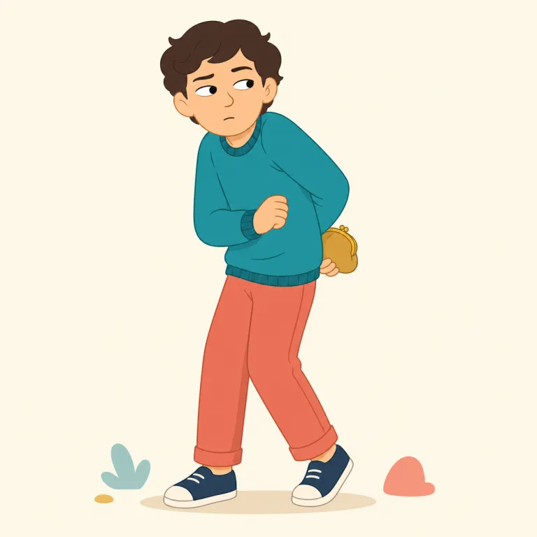 shifty（怪しげな・形容詞）の覚え方イラスト — shift「動かす・変える」を知っていると覚えやすい