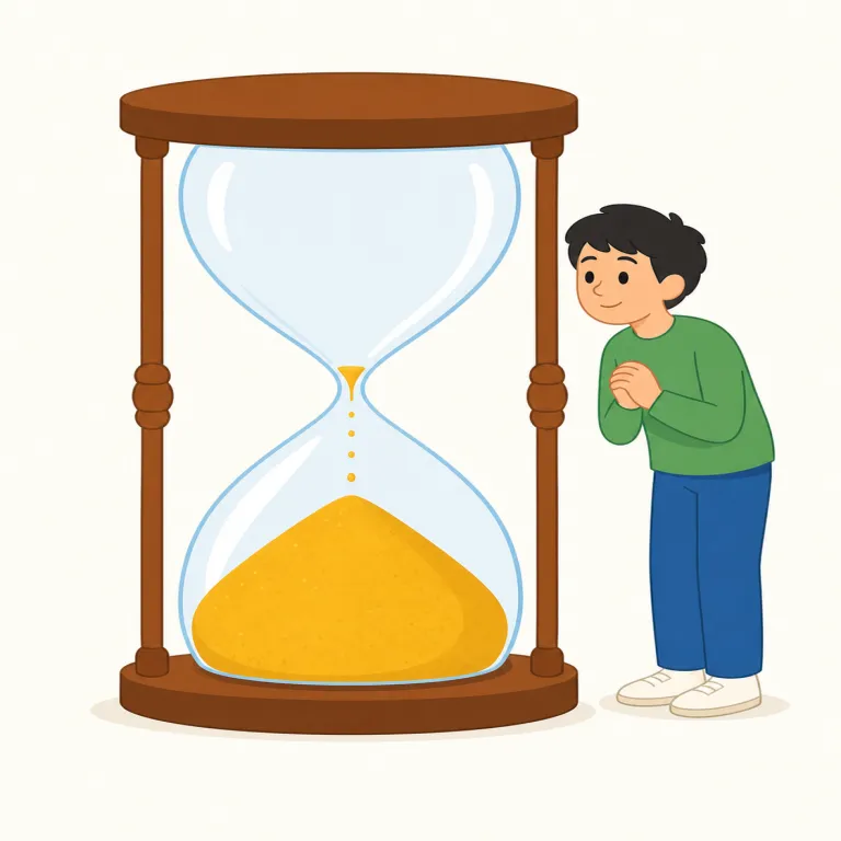 shortly（間もなく・副詞）の覚え方イラスト — shortly の核は short「短い」から来る「時間の隔たりが短い」という感覚です