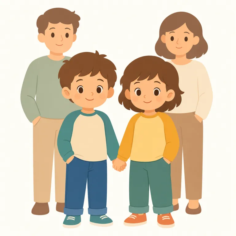 sib（兄弟・名詞）の覚え方イラスト — このエントリの sib は、基本義の「親族」ではなく、兄弟姉妹をまとめて指す珍しい名詞として覚えます