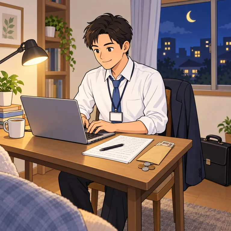 sideline（副業・noun）の覚え方イラスト