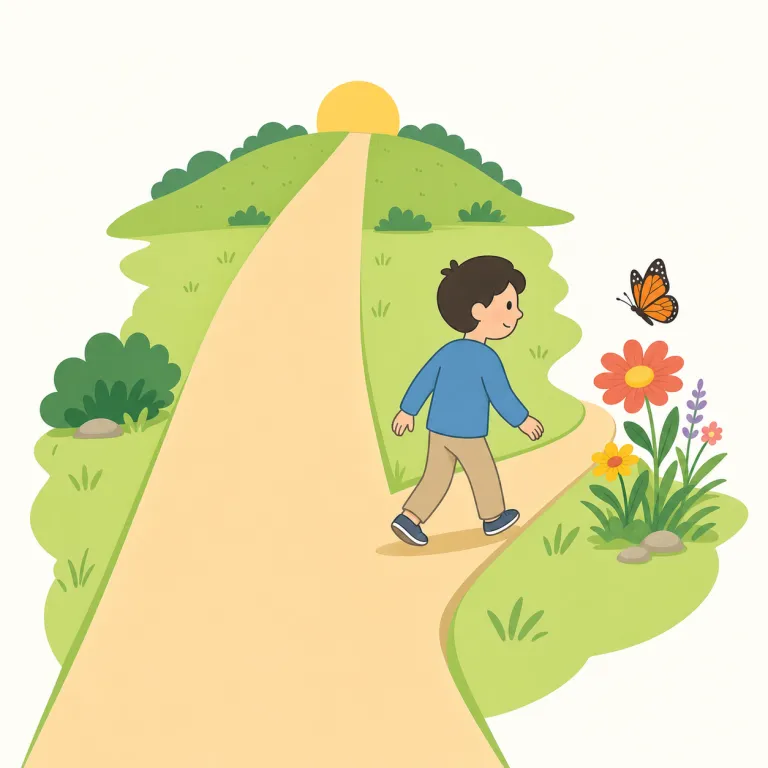 sidetrack（寄り道・noun）の覚え方イラスト