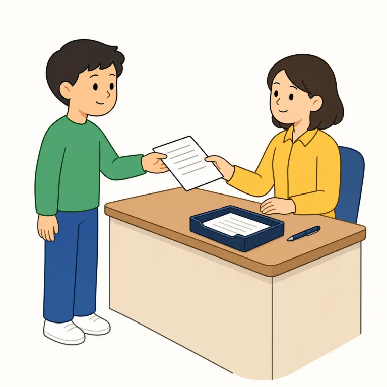 sign up（登録する、申し込む・句動詞）の覚え方イラスト — まず sign を「名前を書く・署名する」と捉えると覚えやすいです