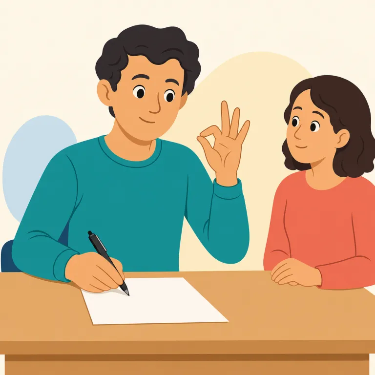 signer（署名者、手話を使う人・名詞）の覚え方イラスト — sign を知っていれば覚えやすい語です