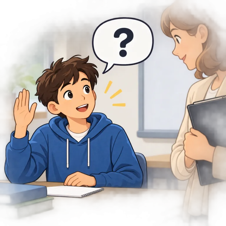 simply（ただ・adverb）の覚え方イラスト