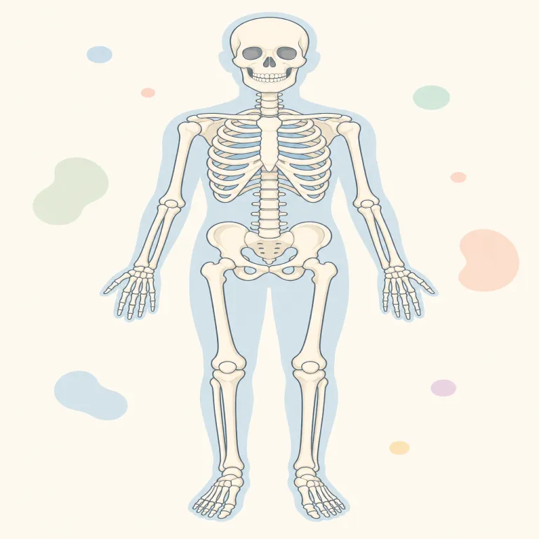 skeletalの覚え方イラスト