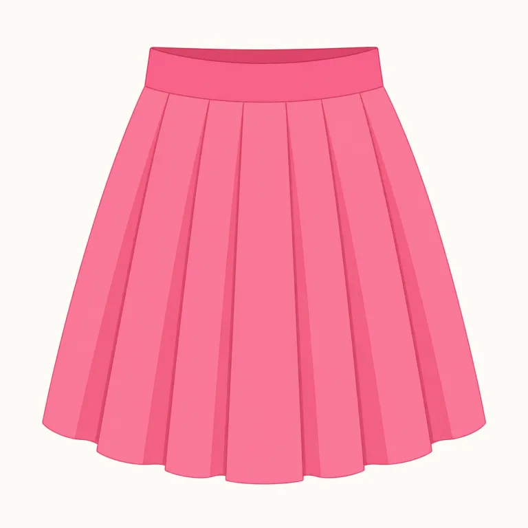 skirt（スカート・名詞）の覚え方イラスト