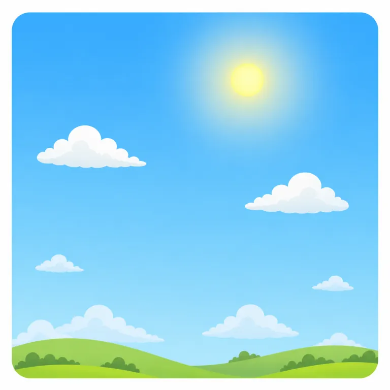 sky（空・名詞）の覚え方イラスト — sky はまず in the sky, blue sky, night sky のまとまりで覚えると定着しやすい語です