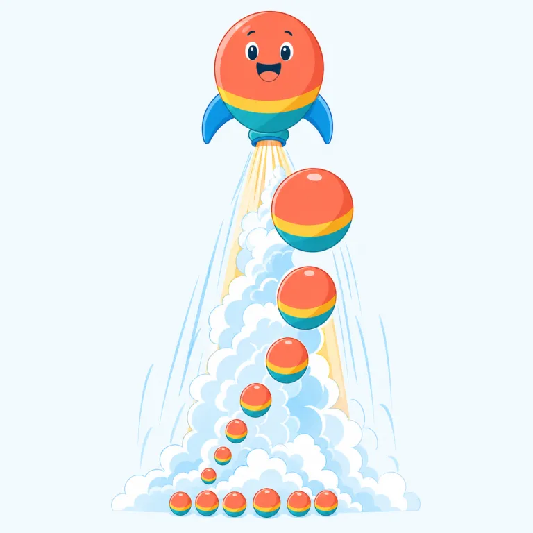 skyrocketing（急上昇している・形容詞）の覚え方イラスト — skyrocketing は skyrocket「ロケットのように急上昇する」の現在分詞形が形容詞化した語です