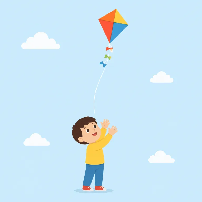 skyward（空に向かって・副詞）の覚え方イラスト — 動詞の後ろに置いて、launch skyward「空へ打ち上がる」、fly skyward「空へ飛び上がる」、point skyward「空を指す」のように読む